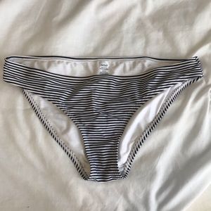 Aerie Blakely Blue and White Stripe Bikini Set